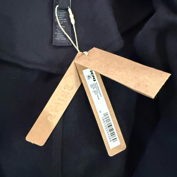 SKIMS Oversized Luxe Black Trench Coat NWT - Picture 7 of 10